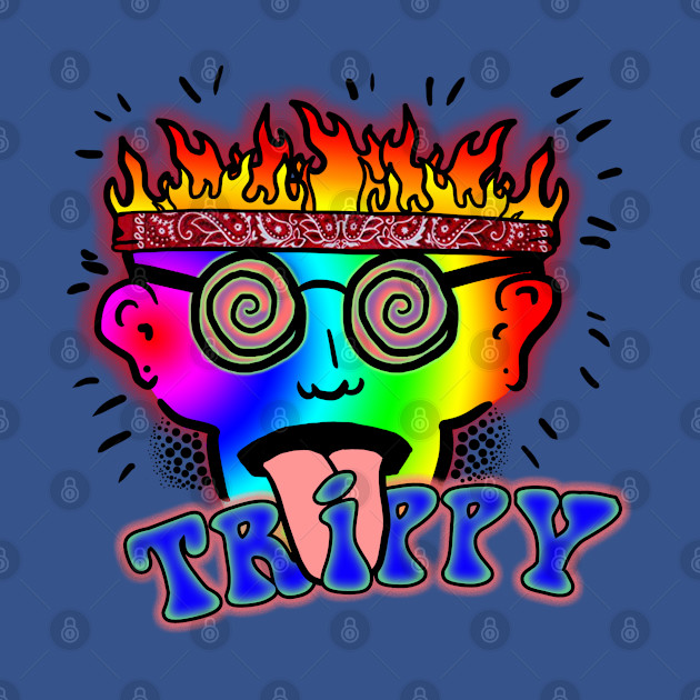 TRIPPY - Trippy Design - T-Shirt