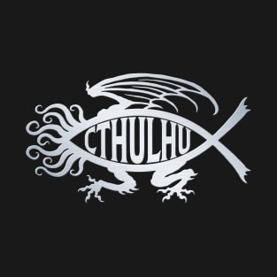 Cthulhu Fish Sigil - Azhmodai 24 T-Shirt