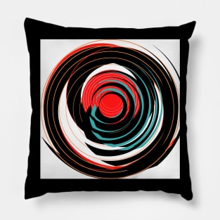 Colorful rings Pillow