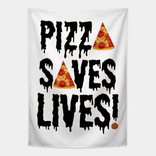 Pizza Saves Lives Tapestry