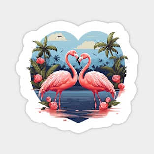 flamingo Magnet