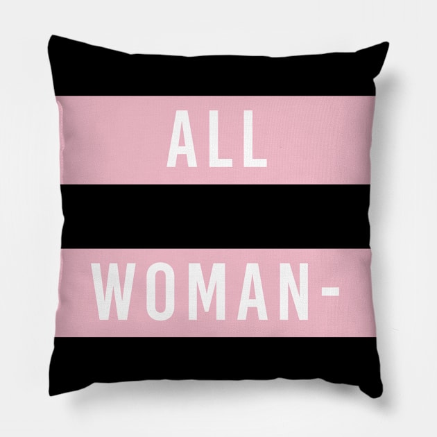 Feminist For all Womenkind Movement Pillow by avshirtnation