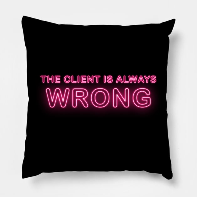 Graphic Designer / Programmer Humor Pillow by spiralrewind