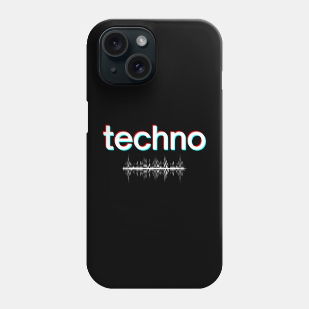 Techno Music Phone Case by Fanek