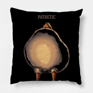 Pathetic Duck Meme Pillow