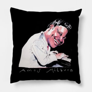 Honoring the Blues Legacy Amos Fan Tee Pillow