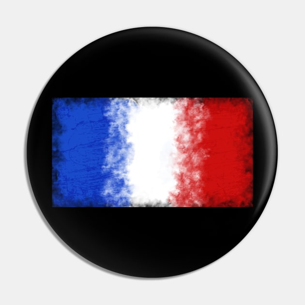 French Flag Pin by rachybattlebot