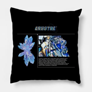 Metallic Crystal Pillow