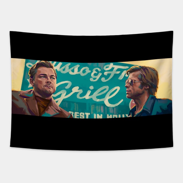 Once upon a time in Hollywood Tapestry by ashmidt