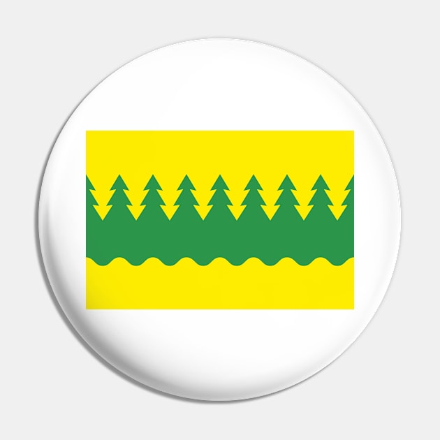 Flag of Kainuu (Finland) Pin by Ziggy's