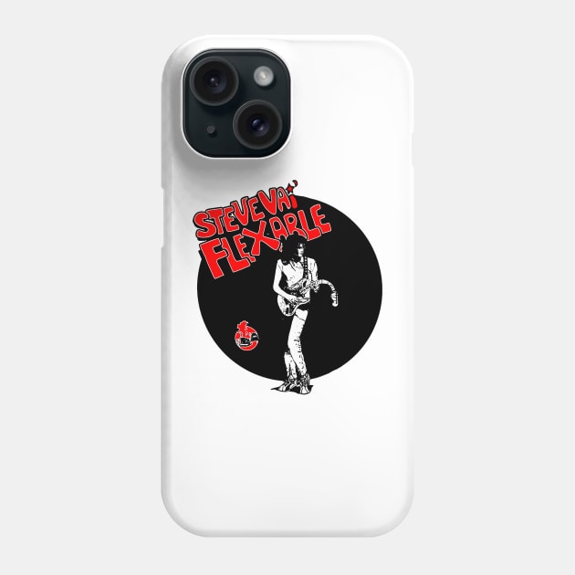 Flexible guitarist Phone Case by Illustrations By Majali