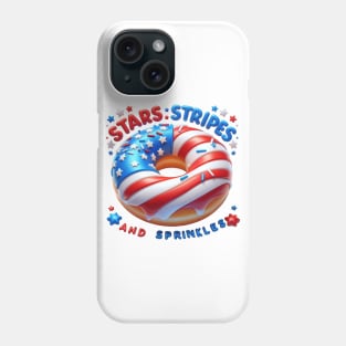 Stars, Stripes and Sprinkles Phone Case