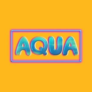 Aqua 70's T-Shirt