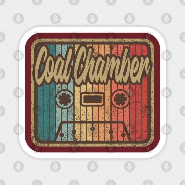 Coal Chamber Vintage Cassette Magnet by penciltimes