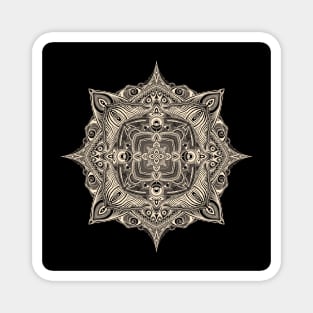 Mandala 06 (Dark Edition) Magnet