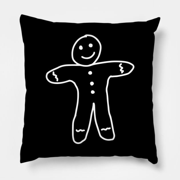 GINGERBREAD Pillow by encip