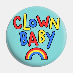 Clown Baby Pin