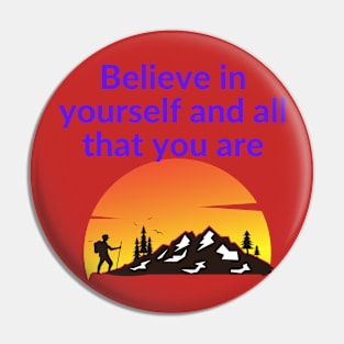 Believe Pin