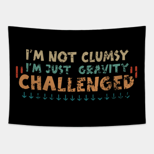 I'm Not Clumsy Tapestry