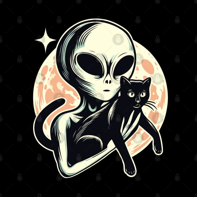 Alien cat aesthetic by Elysian wear