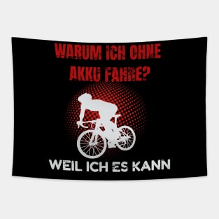 Bike Fahren Ohne Akku Mountainbike Rad Tapestry