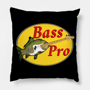 Bass Guitar Parody Musician Bassist 4 String Music Satire Shirt Pillow