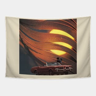 Sunset Lovers Tapestry