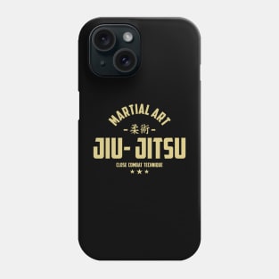 JUI JITSU THYPHOGRAPHY ART Phone Case