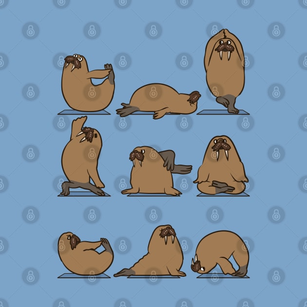 Walrus Yoga by huebucket