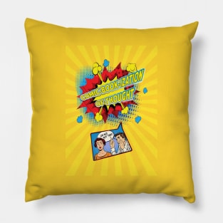 Comic-Book-ization of Thought Pillow