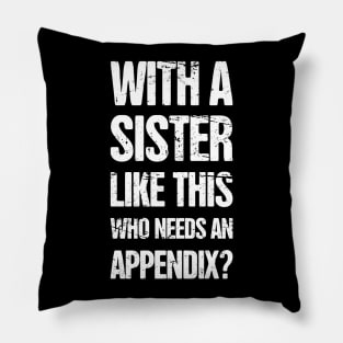 Funny Appendicitis Surgery Gift  - Appendix Pillow