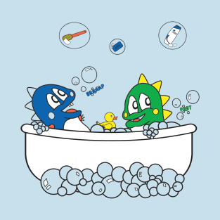 Bubble Dragon Bath T-Shirt