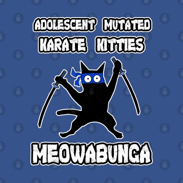 Adolescent Mutated Karate Kitties Blue by Gamers Gear