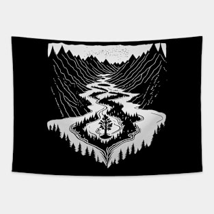 Mountains Rivers Tapestry