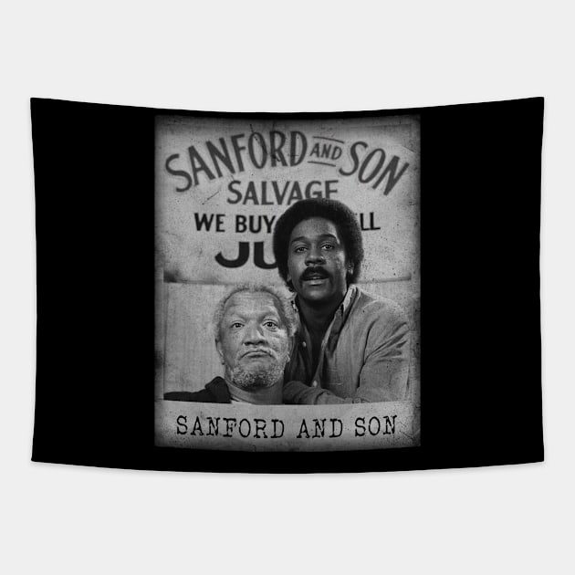 Sanford And Son // Distressed Tapestry by j.adevelyn