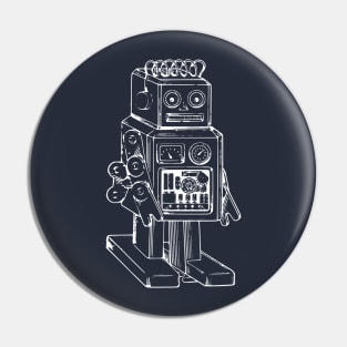 Sir Roboto Pin