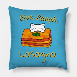 Live Laugh Lasagna Pillow