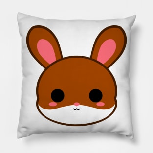 Cute Brown Bunny Pillow