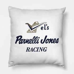 Retro Indy: Vel's Parnelli Jones Racing (light colors) Pillow