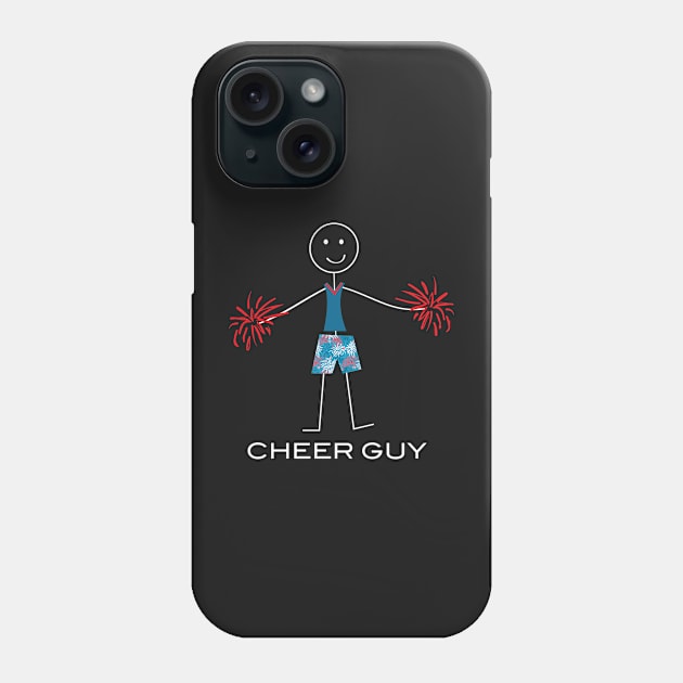 Funny Mens Cheer Illustration Phone Case by whyitsme