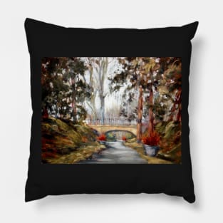 Longwood Gardens Bridge Pillow