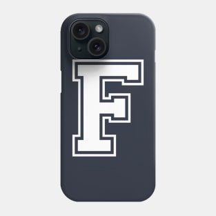 College Letterman F Phone Case