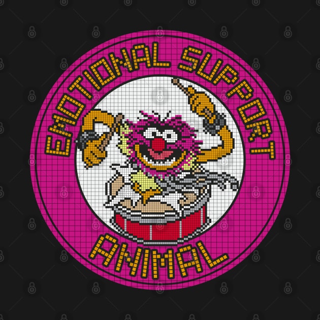 POXELART - ANimals Muppets Support Animal by JigongNumpuk