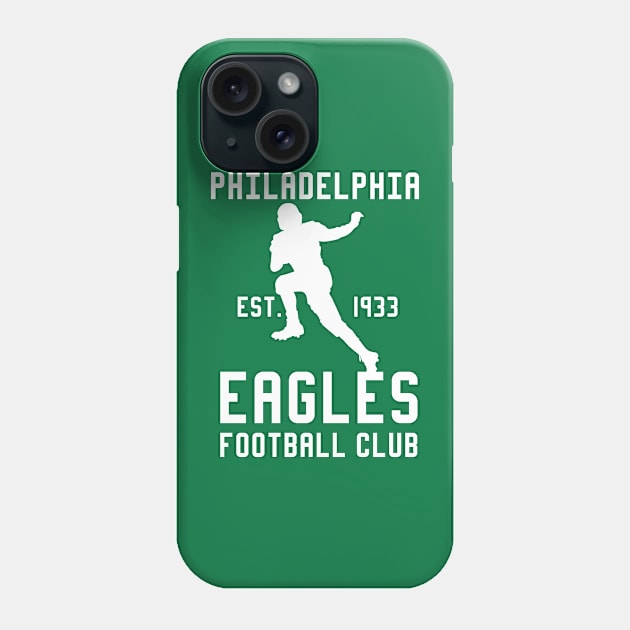 Philadelphia Eagles Vintage Phone Case by Tom Stiglich Cartoons