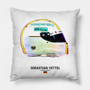 F1 2020 Sebastian Vettel Crash Helmet Pillow