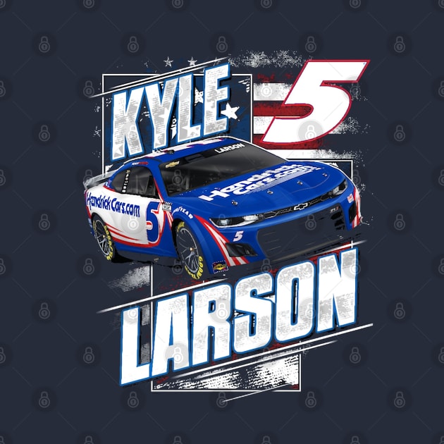 Kyle Larson Navy Patriotic by stevenmsparks