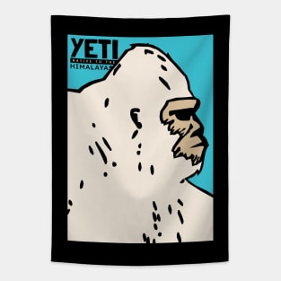 Yeti Native to the Himalayas Tapestry