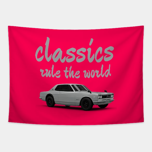 Classic Hakosuka Tapestry by MOTOSHIFT