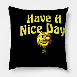 Mankind Have A Nice Day Happy Face Mask Pillow