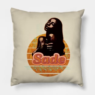 Sade \\ Retro Art Pillow